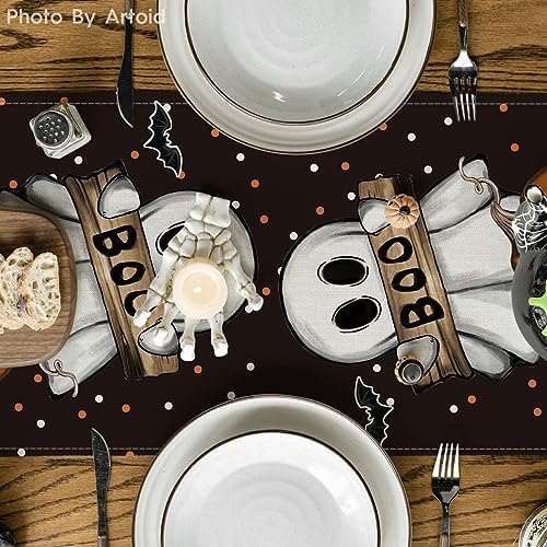 Artoid Mode 210 GSM Halloween Table Runner Home Party Decor 13x108 Inch