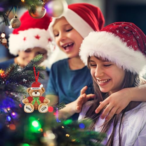 WaaHome Christmas Ornaments 2026 for Kids Girls Boys Children