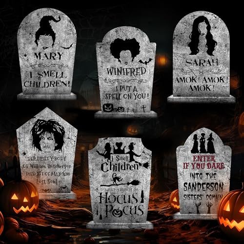 17.3" Halloween Tombstones Graveyard Outdoor Yard Signs Decorations