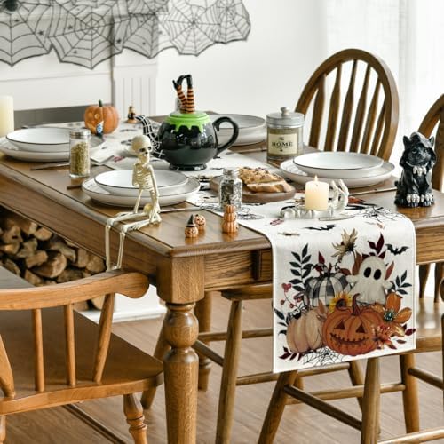 Artoid Mode 210 GSM Halloween Table Runner Home Party Decor 13x120 Inch