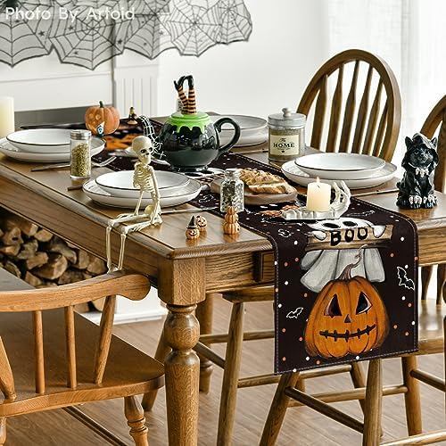 Artoid Mode 210 GSM Halloween Table Runner Home Party Decor 13x120 Inch