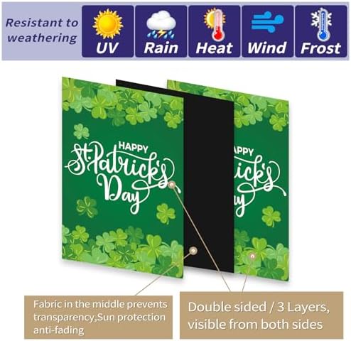 Seasonal Garden Flags Set of 12 Double Sided 12 x 18 Inch Yard Flags