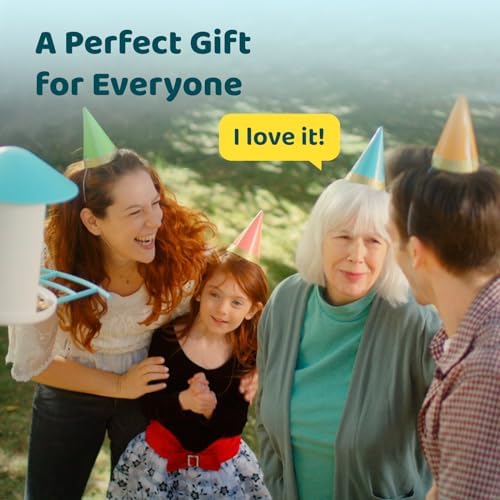 NETVUE by Birdfy Smart Bird Feeder with AI Camera, Auto Capture Videos & Live Steam, Wireless Wildbird Watching, Outdoor Backyard Birder(AI by Subscription) Yellow