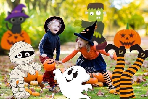 Funnlot Halloween Yard Decorations, Halloween Yard Stakes Lawn Decorations