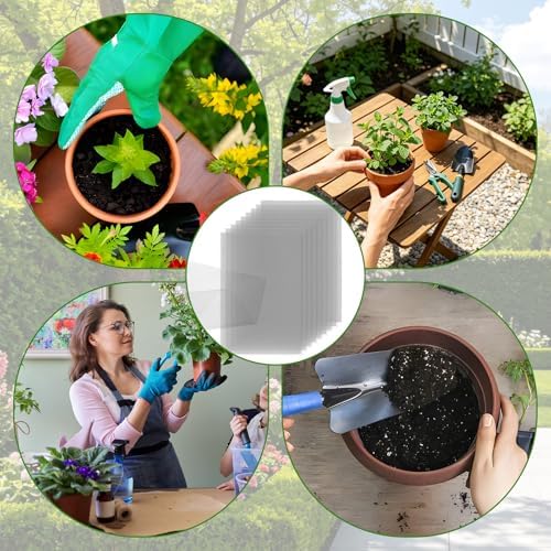 lasuroa 10pcs Flower Pot Mesh Pad