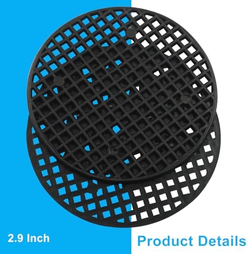 Plant Drainage Mesh Pads, 2.9 Inch, 20pcs Plastic Grid Mat