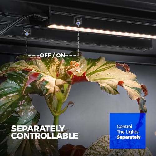 Barrina T5 Grow Lights, 2FT 10W Plant Light for Indoor Growing, 8 Packs