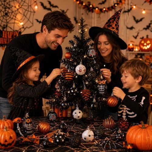 Valery Madelyn 40ct Halloween Ornaments Shatterproof Tree Decoration Indoor