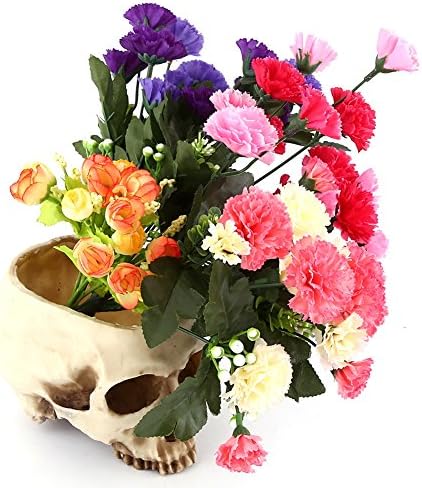 Large Multifunctional Skull Planter, Resin Storage Container