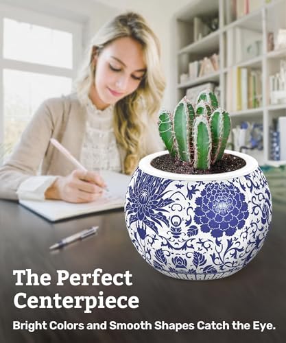 PieceRelax Unique 3D Puzzle Planter - 80 Plastic Pieces [K1101]