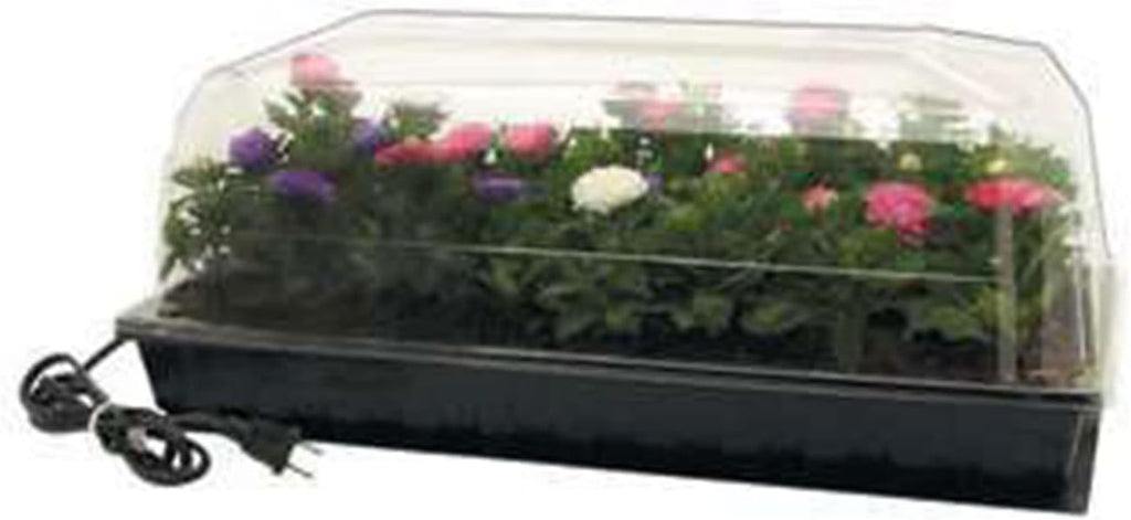 Jump Start CK64060 120V 17W Germination Hot House with Heat Mat, Watertight Tray, Cell Insert and 7" Humidity Dome