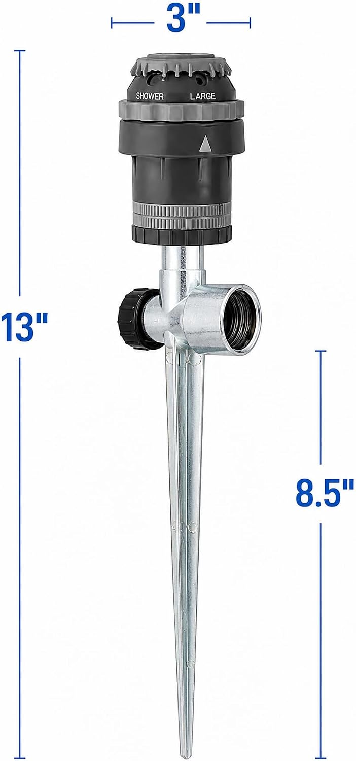 5-Pack Orbit H2O-6 Gear Drive Sprinkler - Versatile Gear Drive for Efficient Lawn Watering