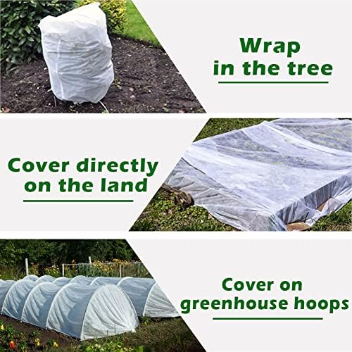 Plant Freeze Protection Cover, 7x50 FT Floating Row Cover