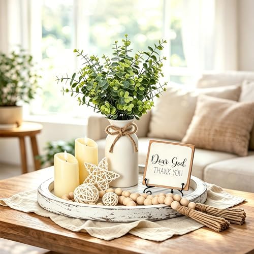 Rustic Modern Farmhouse Decor Set of 7 for Your Living Room