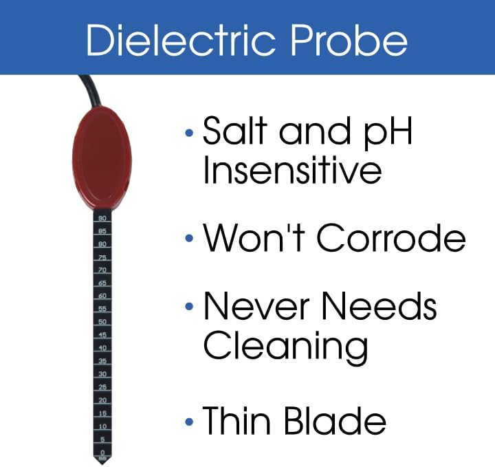 Professional Grade Digital Soil Moisture Meter with Dielectric Probe, Highly Accurate, Probe Will Never Corode