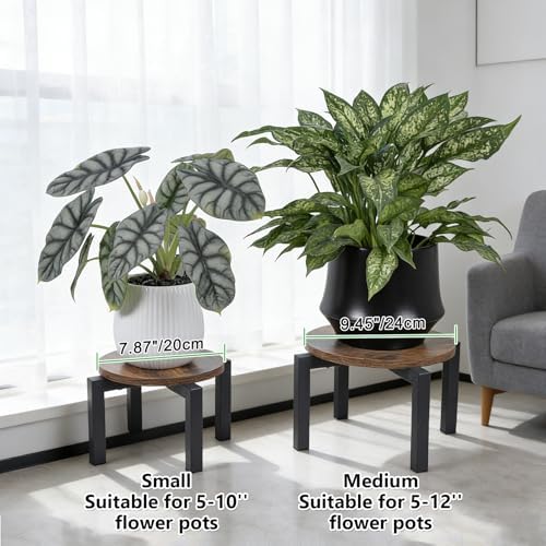 Vigordream Plant Stand Indoor, Heavy Duty Sturdy Metal Plant Pot Holder