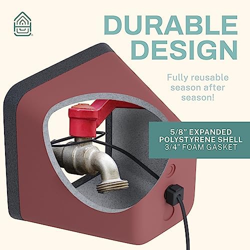 Home Intuition Outdoor Foam Faucet Cover, 3