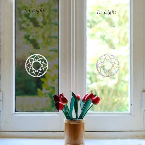 27 Pieces Static Window Clings Decals for Bird Strikes, MTLYZ27R