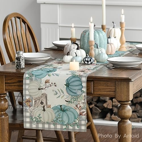 Artoid Mode 210 GSM Fall Table Runner Home Party Decor 13x72 Inch