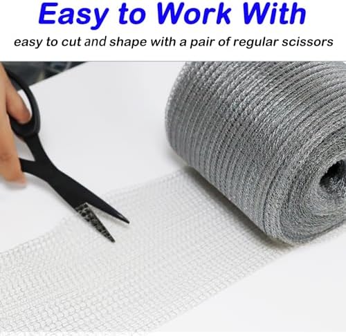 Flexible Wire Mesh for Mice,Rodent Barrier,Weep Hole Mesh,5"*36FT