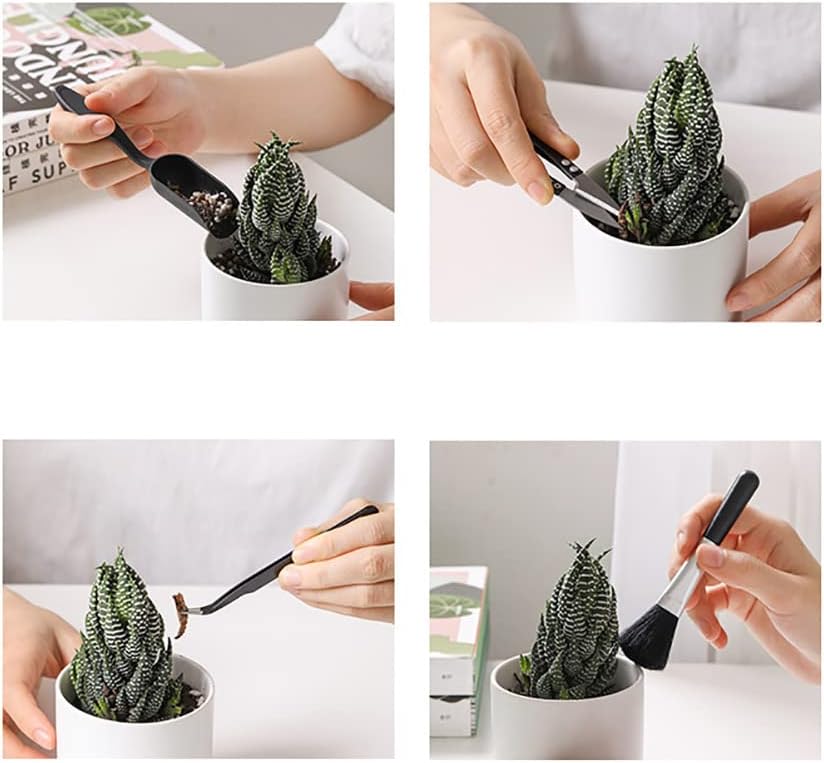 Alnicov 14 Pcs Succulent Plants Tools,Succulent Transplanting Tools Kit Mini Garden Hand Transplanting Tools Set with