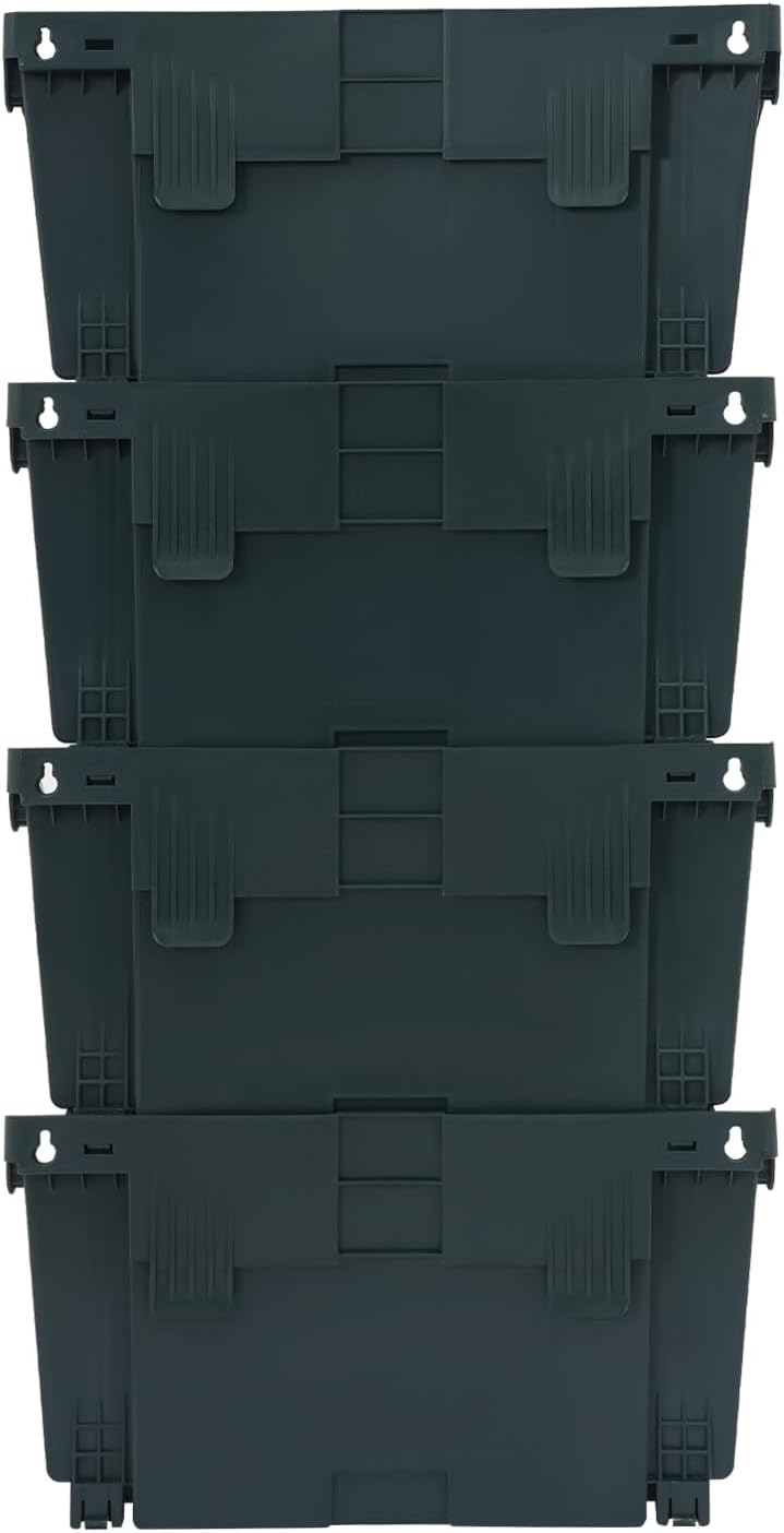 Vertical Wall Planter, Wall-Mounted Living Garden Planter with 16 Plastic Pots Stackable Wall Hanging Flower Pot Clasp