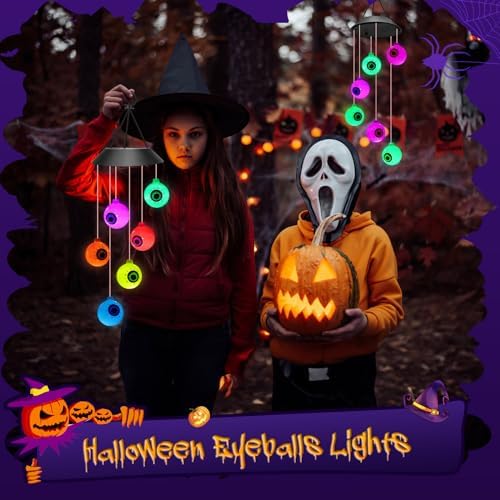 Winzwon Halloween Decorations Outside Solar Outdoor Lights