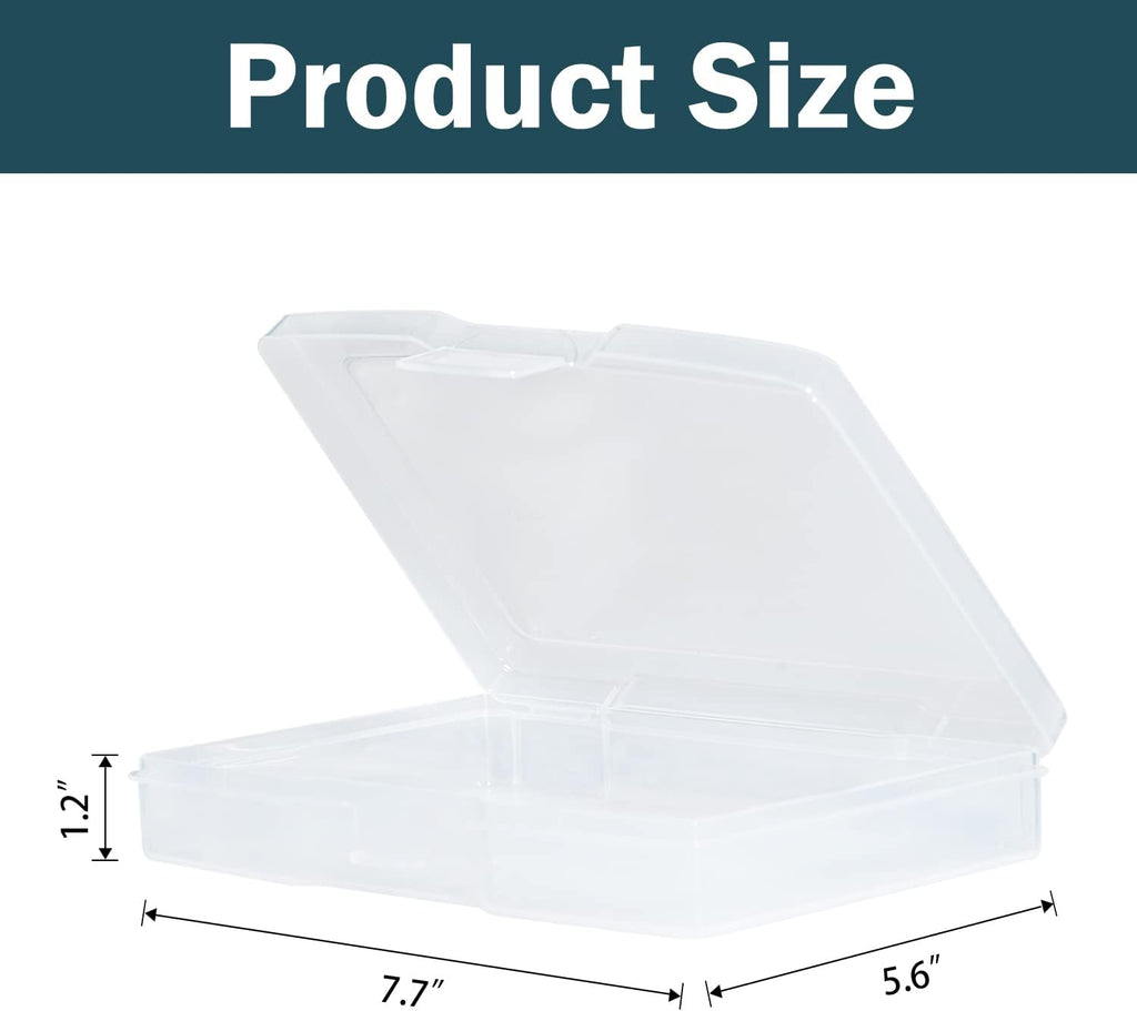 5" x 7" Photo Storage Case, 24 Inner Photo Organizer Keeper, Extra Large Storage Picture Boxes, Seed Storage