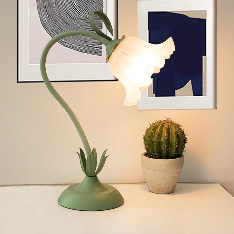 Table Top Grow Light for Indoor Plants – Decorative Desk Plant Light for Succulents Bonsai Cactus, Adjustable Desktop