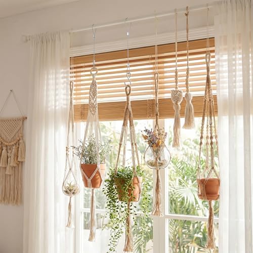 4 Pcs Bird Feeder Hanger Set, PVC Coated Bird Feeder Chain and Hook