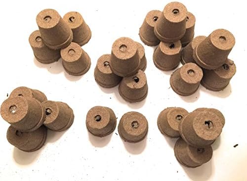 Jiffy-Pots Organic Seed Starting 2" Biodegradable Peat Pots, 26 Pack