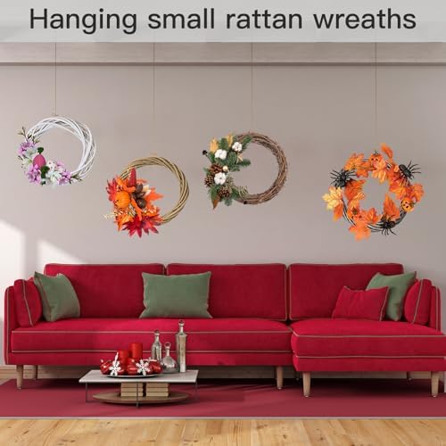 Grapevine Wreath Frame for Crafts Rattan Base Form Garland Making Supplies