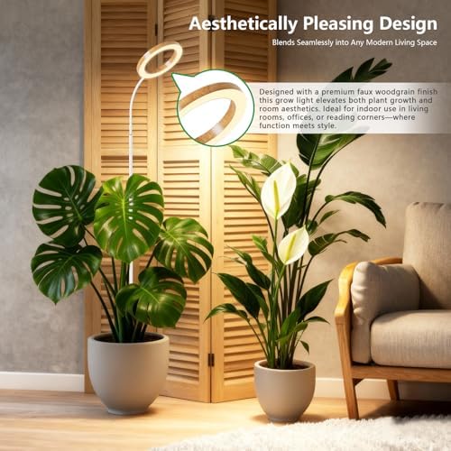 68" Full Spectrum Floor Grow Light with Stand for Tall& Large Indoor Plants
