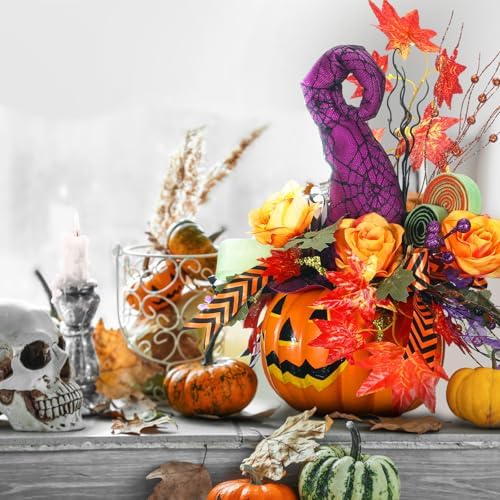 Daifunli Halloween Table Centerpieces Decorations, Pumpkin