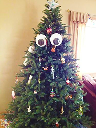 DECORA 3 Inch Large Sized Plastic Wiggle Googly Eyes with Self Adhesive for Crafts Set of 4