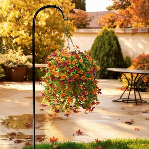 ZFProcess Artificial Fall Fake Flowers for Outdoor Fall Decoration