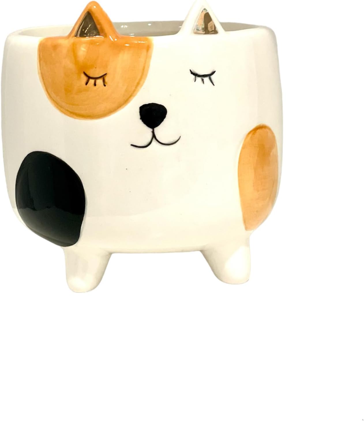 Cat Planter Pot | Indoor Planter for Plants | Cat Lover and Gardening Gift | Animal Succulent Planter | Gifts for Women