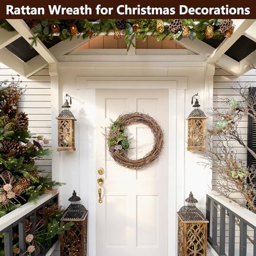 Grapevine Wreath Frame for Crafts Rattan Base Form Garland Making Supplies