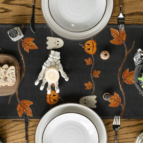 Artoid Mode 210 GSM Halloween Table Runner Home Party Decor 13x108 Inch