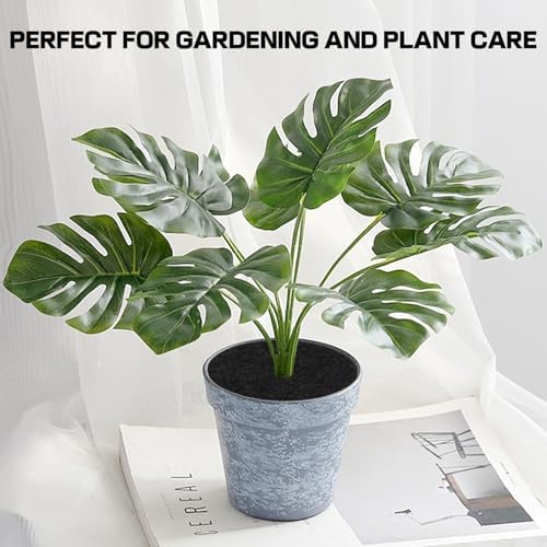 Plant Pot Cover,6 Inch Plant Pot Grid Mat,Cuttable Pot Soil Guard,Cat Proof