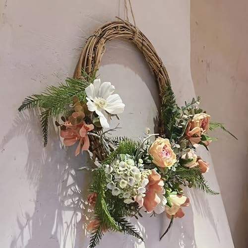 12Pcs 2.36Inch Natural Grapevine Wreaths, Vine Branch Wreath Rattan Circle for DIY Christmas Holiday Craft Wedding Home Decoration Wall Hanging Supplies