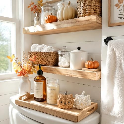 Fall Decor Animal Pumpkin Decorations – Owl Fake Pumpkin Resin Woven Design Animal Figurines for Home Table Shelf Mantel, Thanksgiving Halloween Decorations Gifts for Autumn Decor(Gold&White)