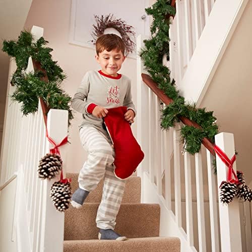 50Ft Christmas Garland for Decoration Artificial Wine Greenery Pine Garland