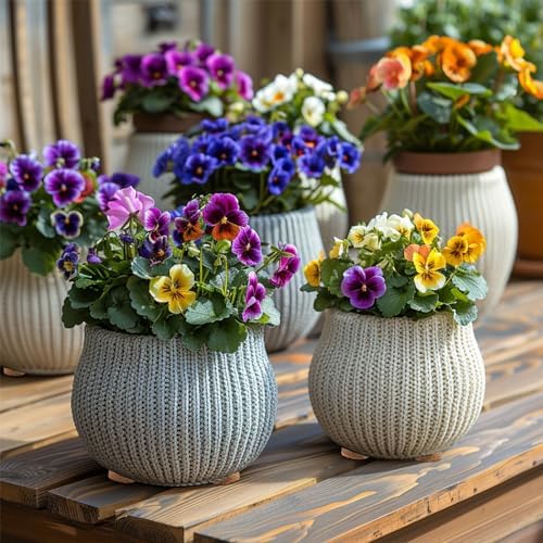 60Pcs 2" Dia Invisible Non-Slip Cork Pot Feet for Outdoor Planters Drainage