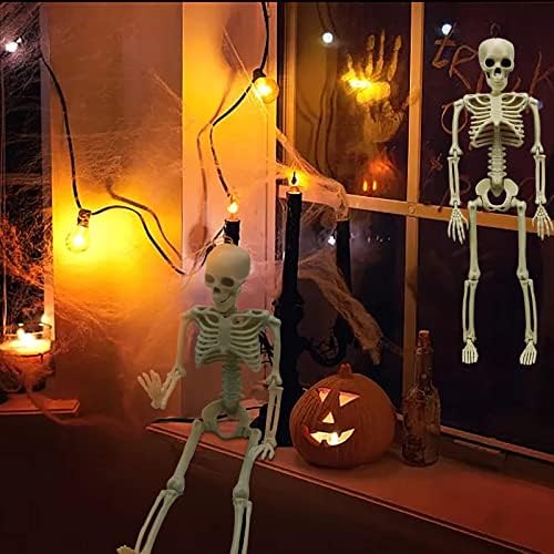MEMOVAN Halloween Skeleton Decorations16 Mini Skeletons Figure Model