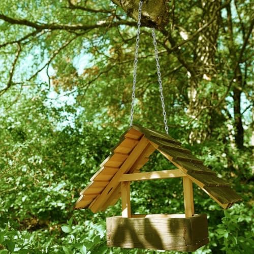 EBOOT 2 Pcs Hanging Chain for Bird Feeders, Planters, Lanterns and Ornaments (Silver,35 Inch)