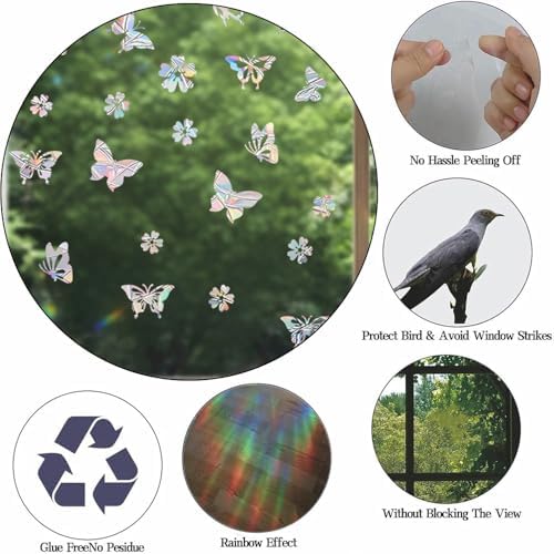 Window Decals to Prevent Bird Strikes, Window Clings for Birds