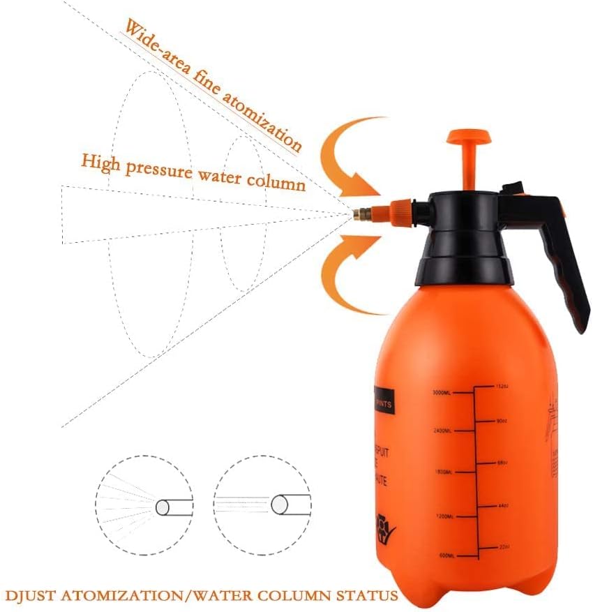 Joywayus 2PCS 68OZ Garden Pump Sprayer Portable Yard & Lawn Sprayer for Spraying/Watering 0.5Gallon