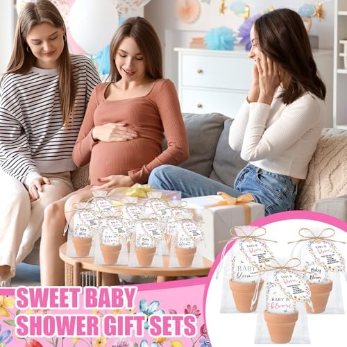 Reallnaive Baby Shower Party Favors Baby in Bloom Envelopes Seed Packets