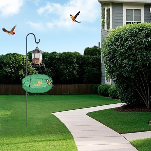 20 Inch Large Bird Seed Catcher Tray for Hanging Bird Feeder Platform